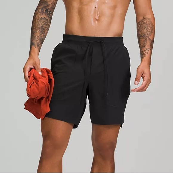 Brand New Men’s Lululemon License to Train Linerless Short 7